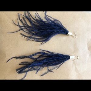Feather earrings